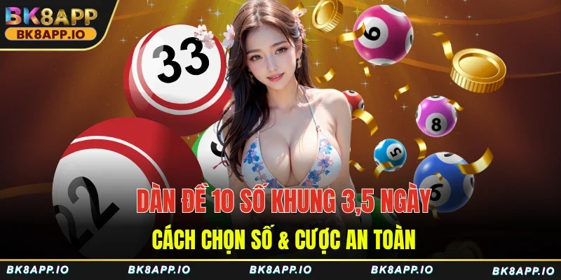 Dàn Đề 10 Số Khung 3,5 Ngày - Cách Chọn Số & Cược An Toàn